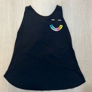 ZUMBA OPEN BACK TANK